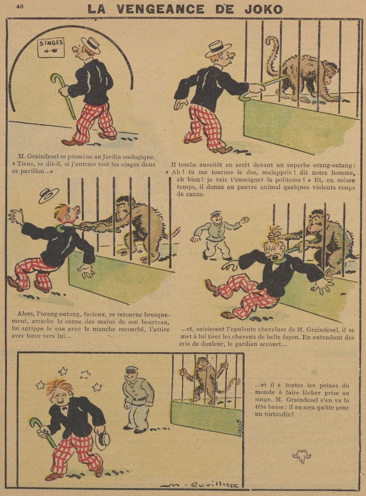 Guignol 1932 - n°188 - La vengeance de Joko - 6 mars 1932 - page 46
