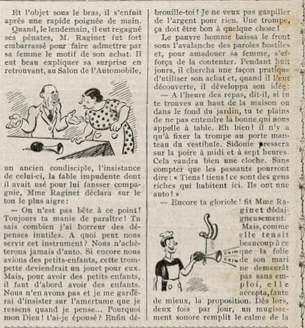 Almanach Vermot 1932 - 44 - La trompe - Samedi 17 septembre 1932