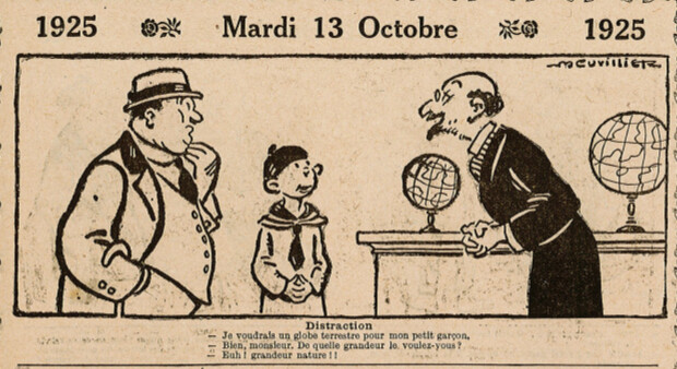 Almanach Vermot 1925 - 50 - Mardi 13 octobre 1925