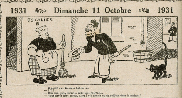Almanach Vermot 1931 - 60 - Dimanche 11 octobre 1931