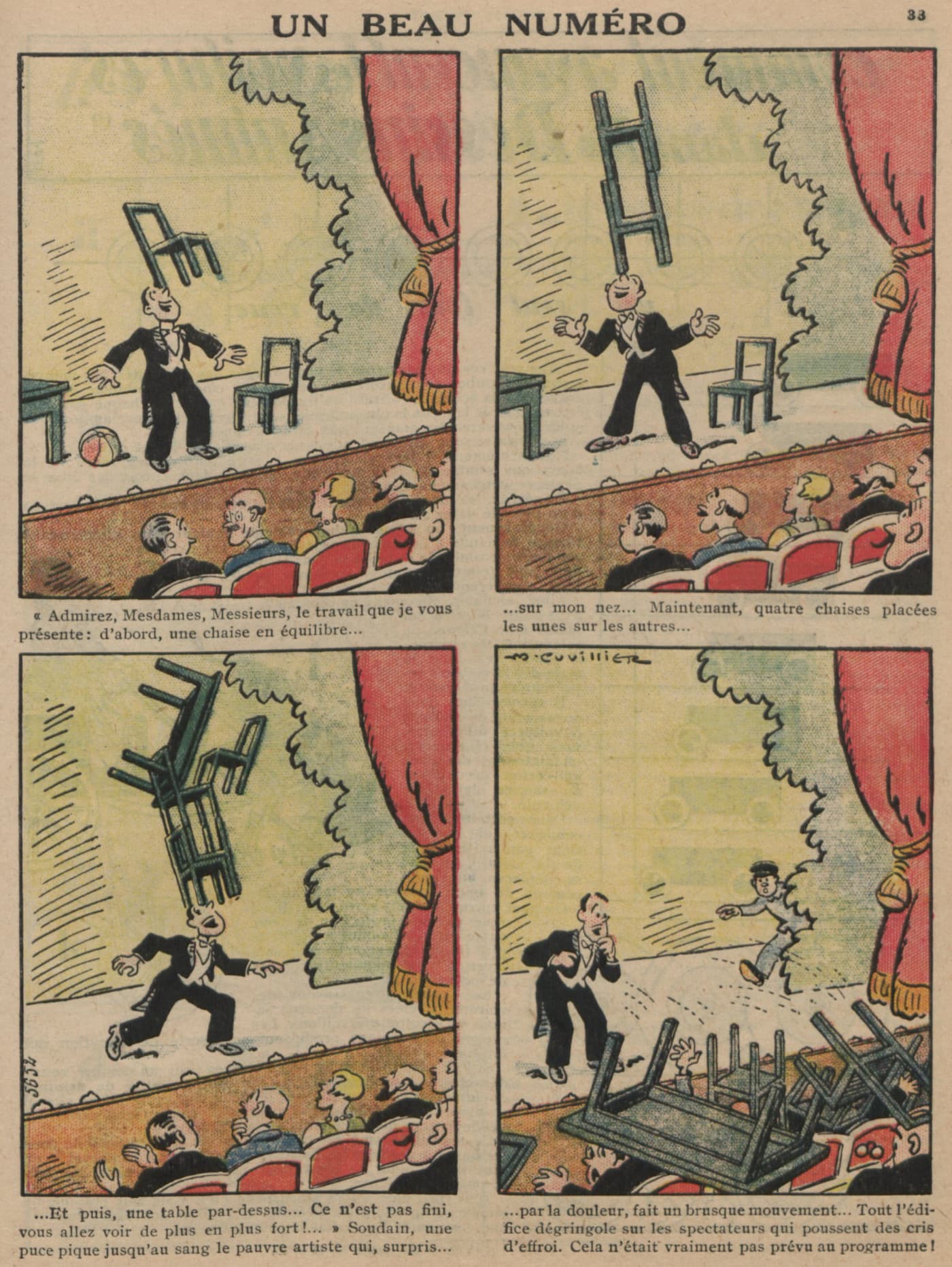 Guignol 1932 - n°208 - Un beau numéro - 25 septembre 1932 - page 33
