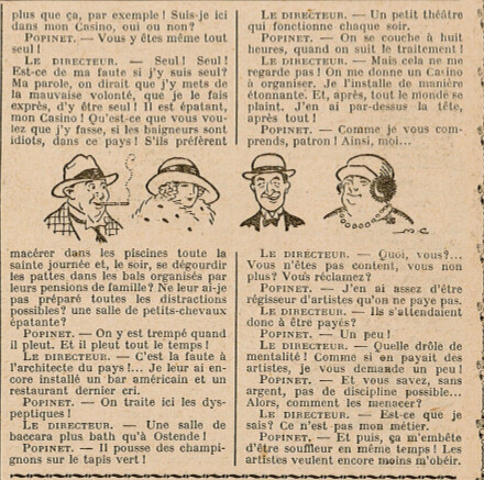 Almanach Vermot 1925 - 32 - Le Commanditaire (suite) - Mercredi 5 août 1925