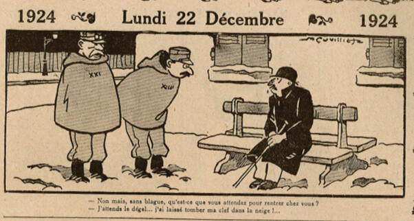 Almanach Vermot 1924 - 47 - Lundi 22 décembre 1924