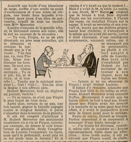 Almanach Vermot 1927 - 19 - Pinpin  - Mardi 12 avril 1927