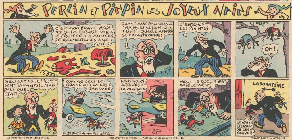 P&P - Ames Vaillantes 1949 - n°49 - 4 décembre 1949