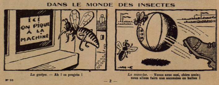 Lisette 1939 - n°10 - Dans le monde des insectes - 5 mars 1939 - page 2