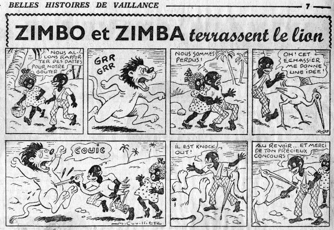 Zimbo et Zimba - Fripounet et Marisette 1946 - n°20