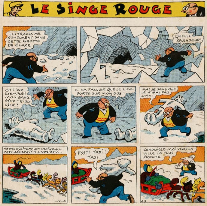 Pat épate 1949 - n°37 - Le Singe Rouge - 11 septembre 1949 - page 1
