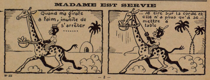 Lisette 1939 - n°22 - page 2 - Madame est servie - 28 mai 1939