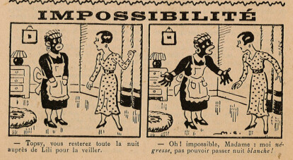 Almanach Lisette 1935 - Impossibilité - page 102