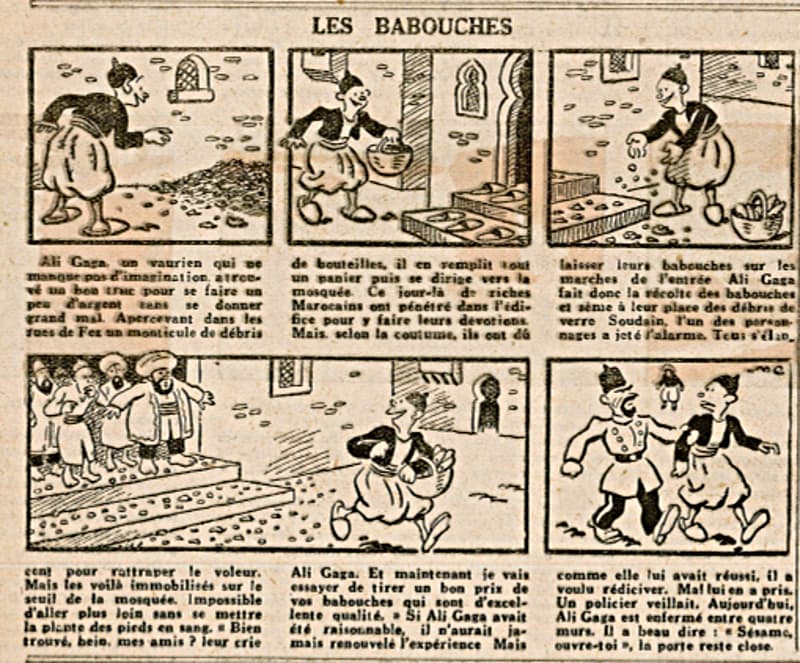 L'Intrépide 1936 - n°1339 - Les babouches - 19 avril 1936 - page 7