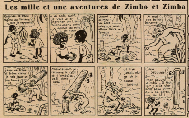 Zimbo et Zimba - Ames Vaillantes 1941 - n°21 - 25 mai 1941