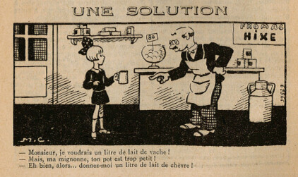 Almanach Lisette 1932 - page 4 - Une solution