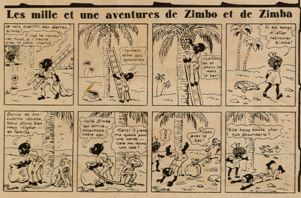 Zimbo et Zimba - Ames Vaillantes 1941 - n°15 - 13 avril 1941