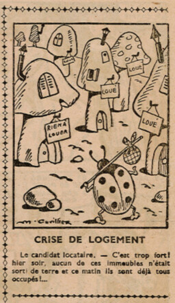 Ames Vaillantes 1947 - n°37 - 14 septembre 1947 - Crise de logement