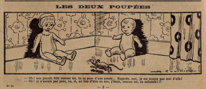 Lisette 1939 - n°31 - Les deux poupées - 30 juillet 1939 - page 2