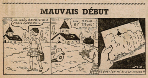 Ames Vaillantes 1947 - n°44 - 2 novembre 1947 - Mauvais début