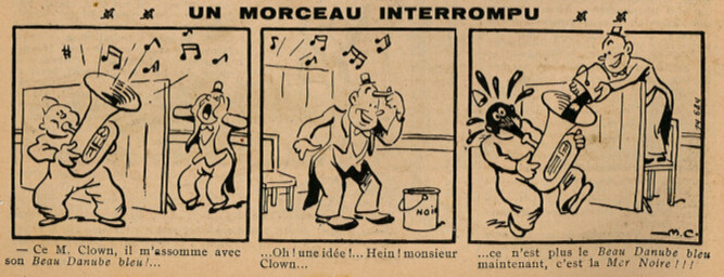 Almanach Guignol 1936 - Un morceau interrompu - page 18