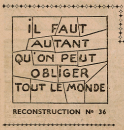 Ames Vaillantes 1947 - n°37 - 14 septembre 1947 - Reconstruction n°36