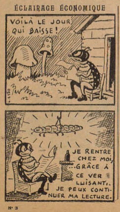 Lisette 1940 - n°3 - page 4 - Eclairage économique - 21 janvier 1940