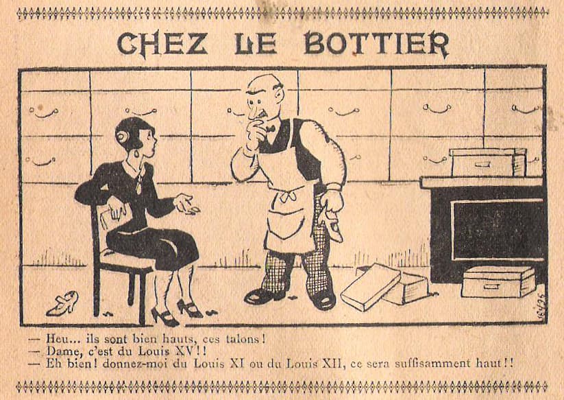 Almanach Lisette 1931 - page 26 - Chez le bottier