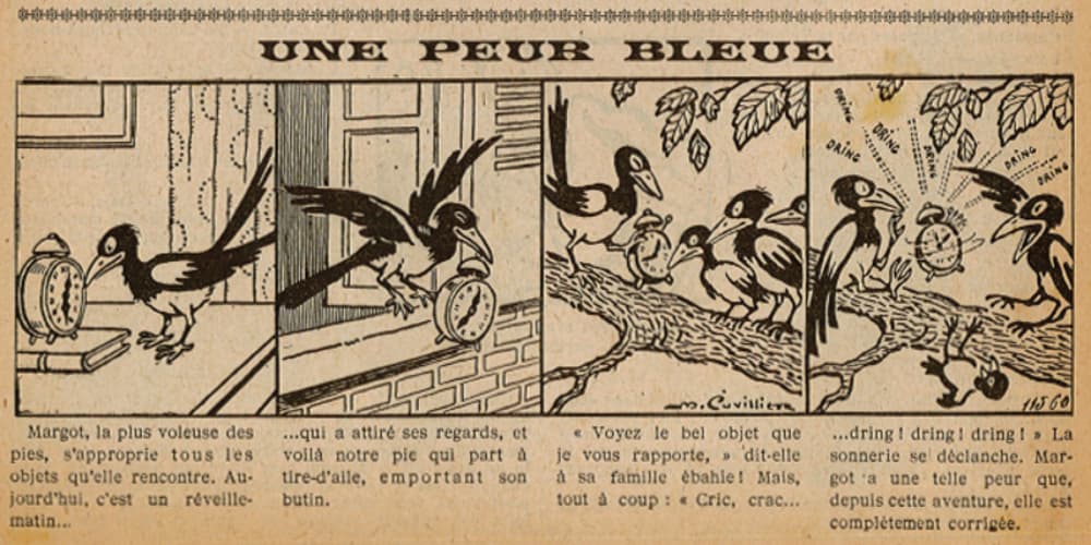 Guignol 1924 - n°49 - Une peur bleue - octobre 1924 - page 16