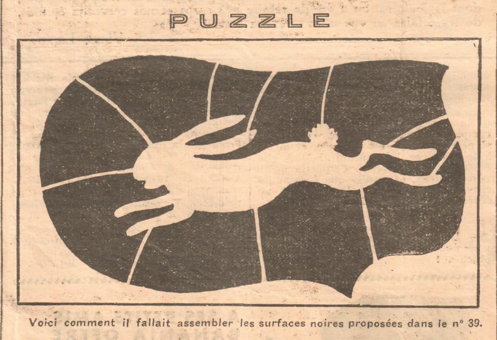 Coeurs Vaillants 1933 - n°41 - Puzzle - 8 octobre 1933 - page 8