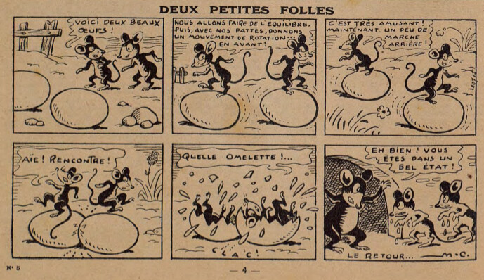 Lisette 1939 - n°5 - Deux petites folles - 29 janvier 1939 - page 4
