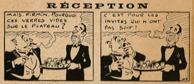 Almanach Pierrot 1939 - page 128 - Réception